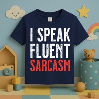I Speak Fluent Sarcasm Toddler T-Shirt