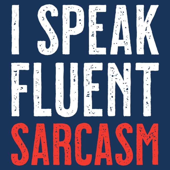 I Speak Fluent Sarcasm Women's Crop Top Tee
