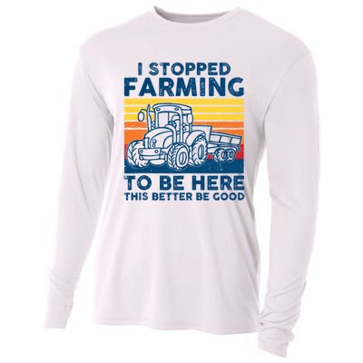 I Stopped Farming To Be Here This Better Be Good Cooling Performance Long Sleeve Crew