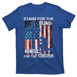 I Stand For The Flag And Kneel For The Cross Meaningful Gift T-Shirt