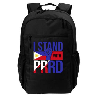 I Stand For Duterte Vintage Free Duterte Backpack