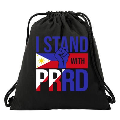 I Stand For Duterte Vintage Free Duterte Drawstring Bag