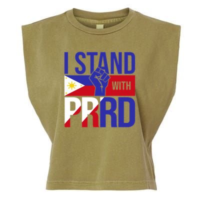 I Stand For Duterte Vintage Free Duterte Garment-Dyed Women's Muscle Tee