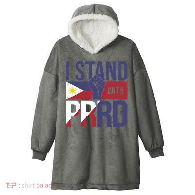 I Stand For Duterte Vintage Free Duterte Hooded Wearable Blanket