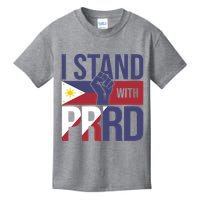 I Stand For Duterte Vintage Free Duterte Kids T-Shirt