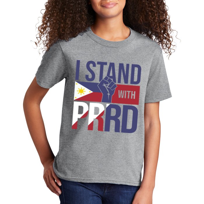 I Stand For Duterte Vintage Free Duterte Kids T-Shirt