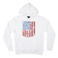 I Stand For This Flag Because Our Heroes Rest Beneath Her Hoodie