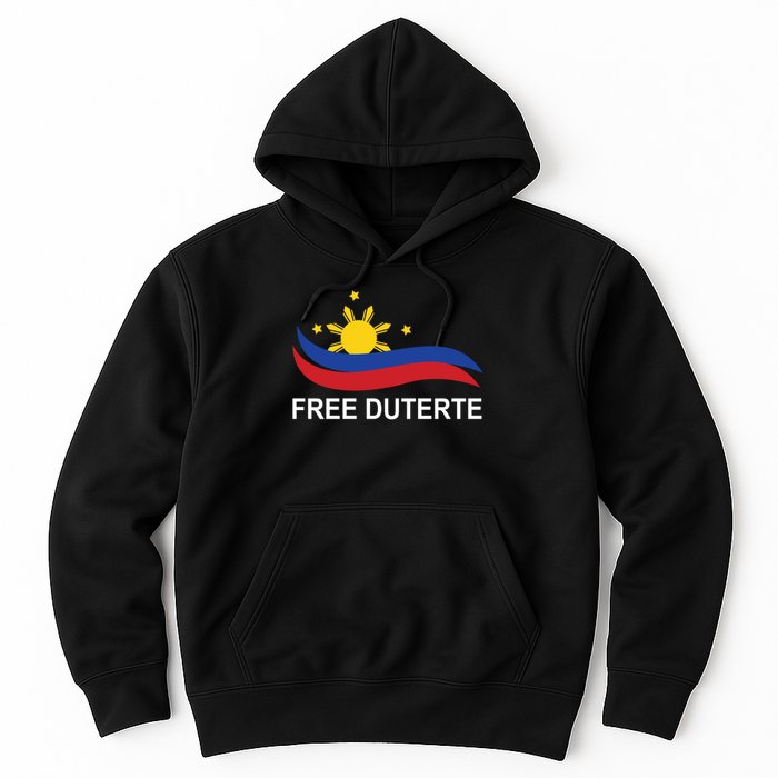 I Stand For Duterte Free DU30 Free Duterter Hoodie