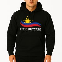 I Stand For Duterte Free DU30 Free Duterter Hoodie