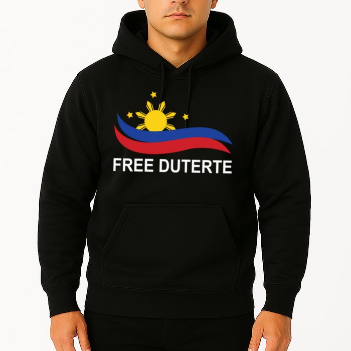 I Stand For Duterte Free DU30 Free Duterter Hoodie