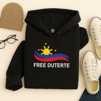I Stand For Duterte Free DU30 Free Duterter Hoodie