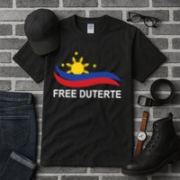 I Stand For Duterte Free DU30 Free Duterter Tall T-Shirt