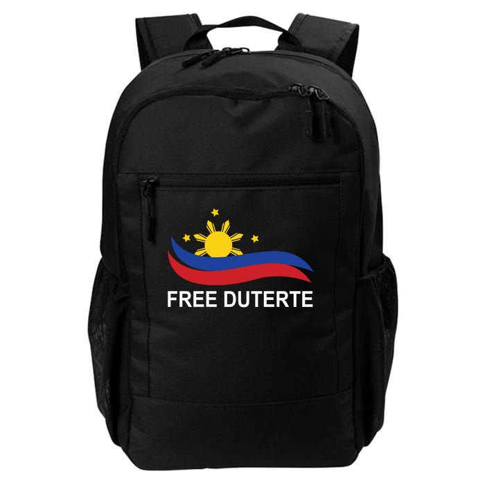 I Stand For Duterte Free DU30 Free Duterter Backpack