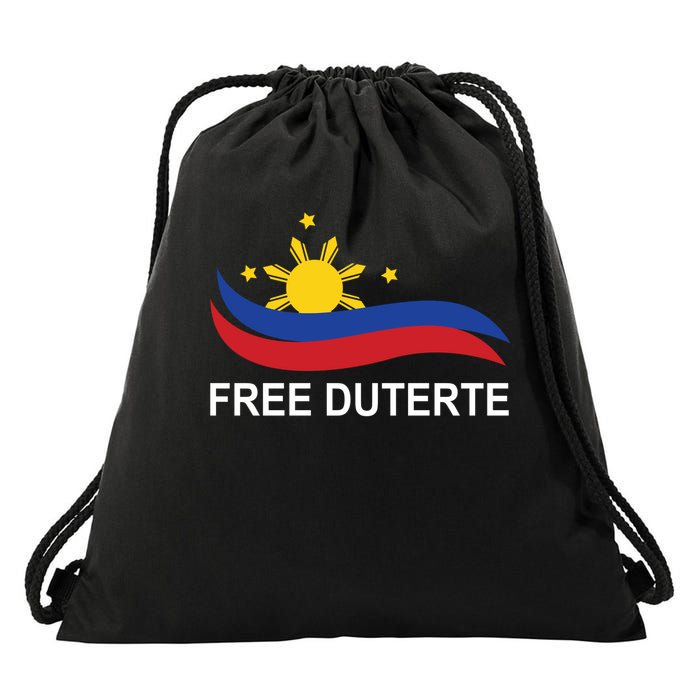 I Stand For Duterte Free DU30 Free Duterter Drawstring Bag