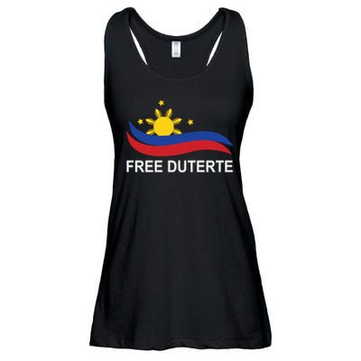 I Stand For Duterte Free DU30 Free Duterter Ladies Essential Flowy Tank