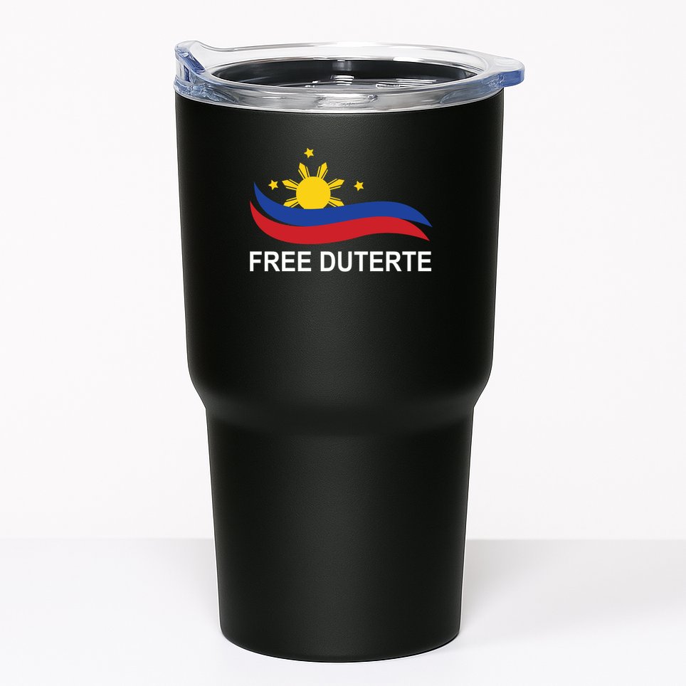 I Stand For Duterte Free DU30 Free Duterter Tumbler