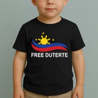 I Stand For Duterte Free DU30 Free Duterter Toddler T-Shirt