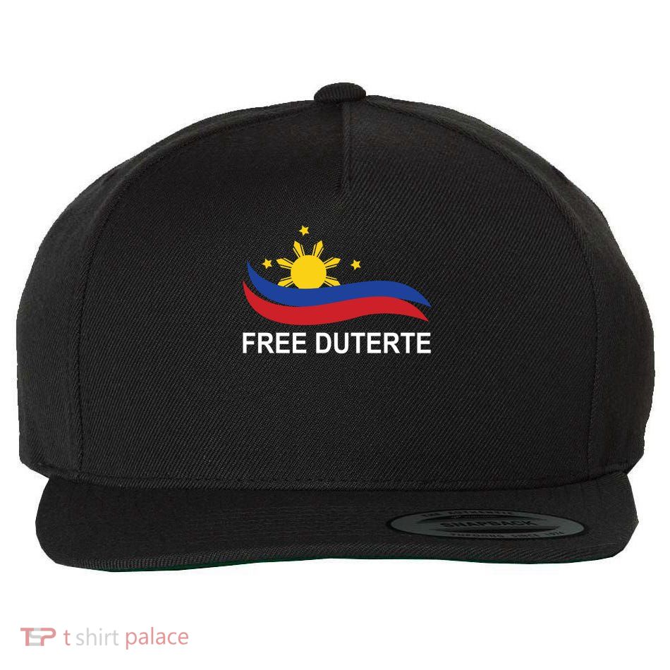 I Stand For Duterte Free DU30 Free Duterter Wool Snapback Cap