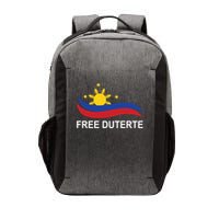 I Stand For Duterte Free DU30 Free Duterter Vector Backpack