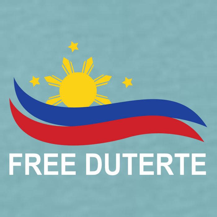 I Stand For Duterte Free DU30 Free Duterter Sueded Cloud Jersey T-Shirt