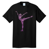 Ice Skating Figure Skater Tall T-Shirt