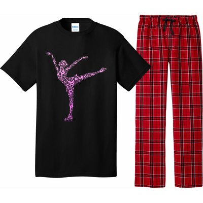 Ice Skating Figure Skater Pajama Set