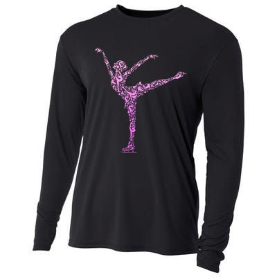 Ice Skating Figure Skater Cooling Performance Long Sleeve Crew