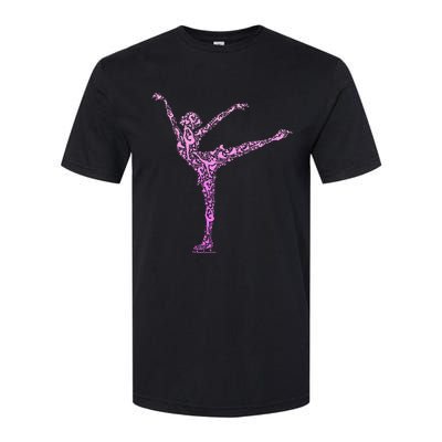 Ice Skating Figure Skater Softstyle CVC T-Shirt