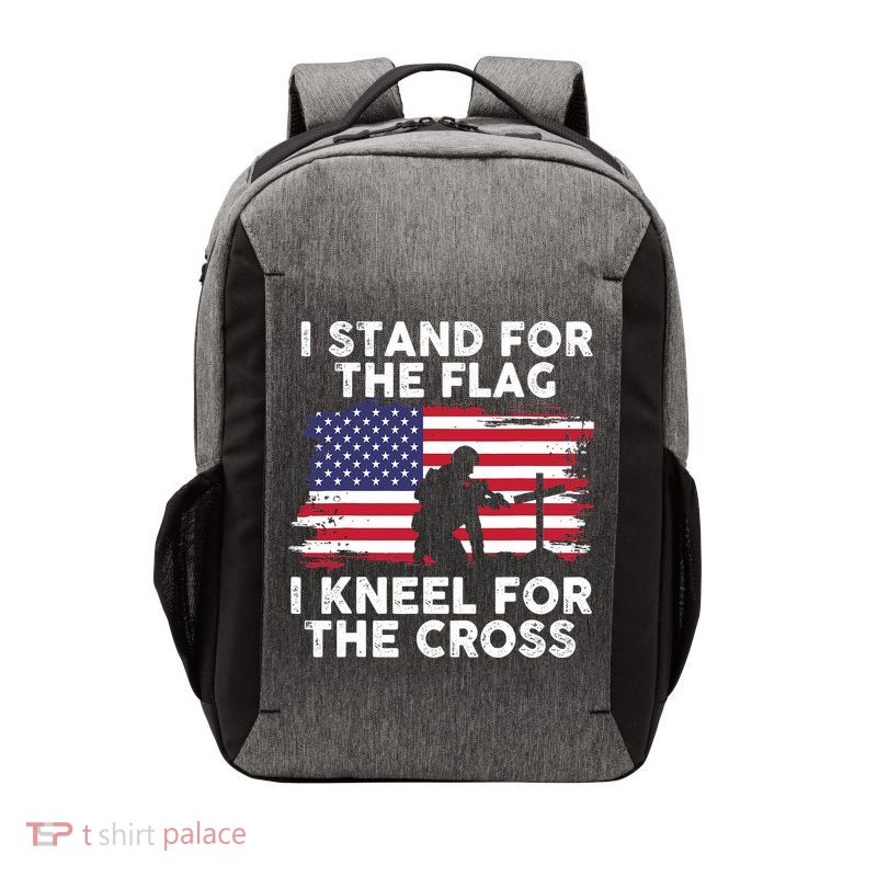 I Stand For The Flag Memorial Day For 4th Of July Vector Backpack