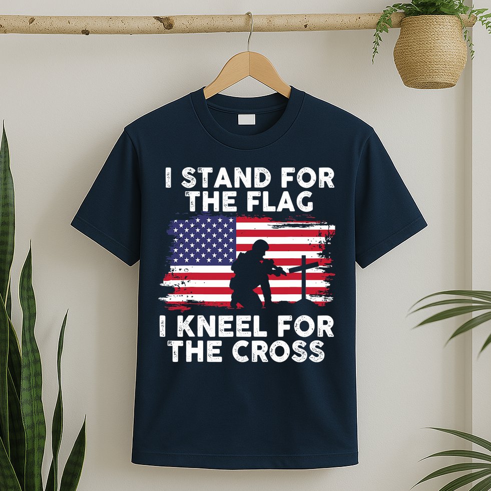 I Stand For The Flag Memorial Day For 4th Of July T-Shirt