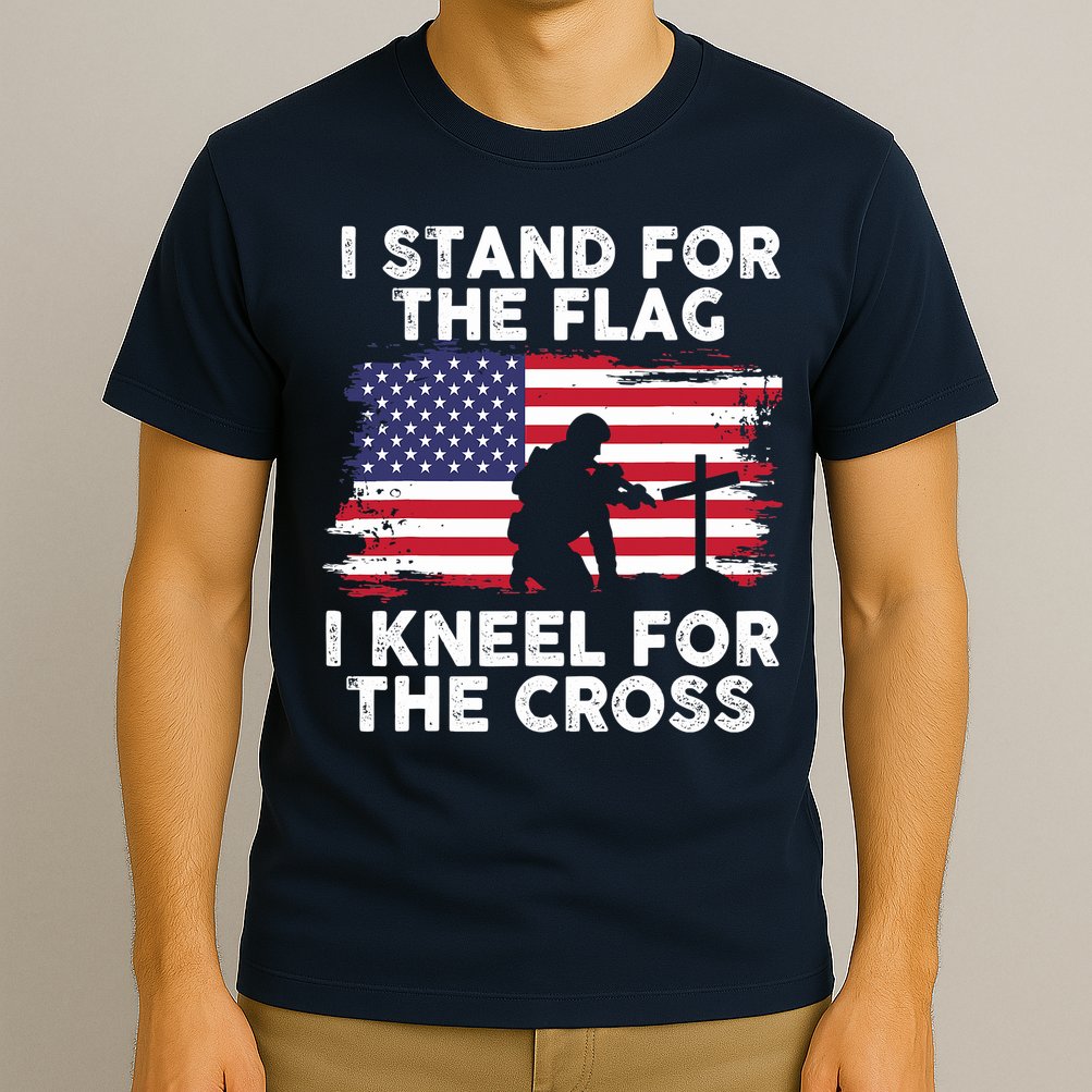 I Stand For The Flag Memorial Day For 4th Of July T-Shirt