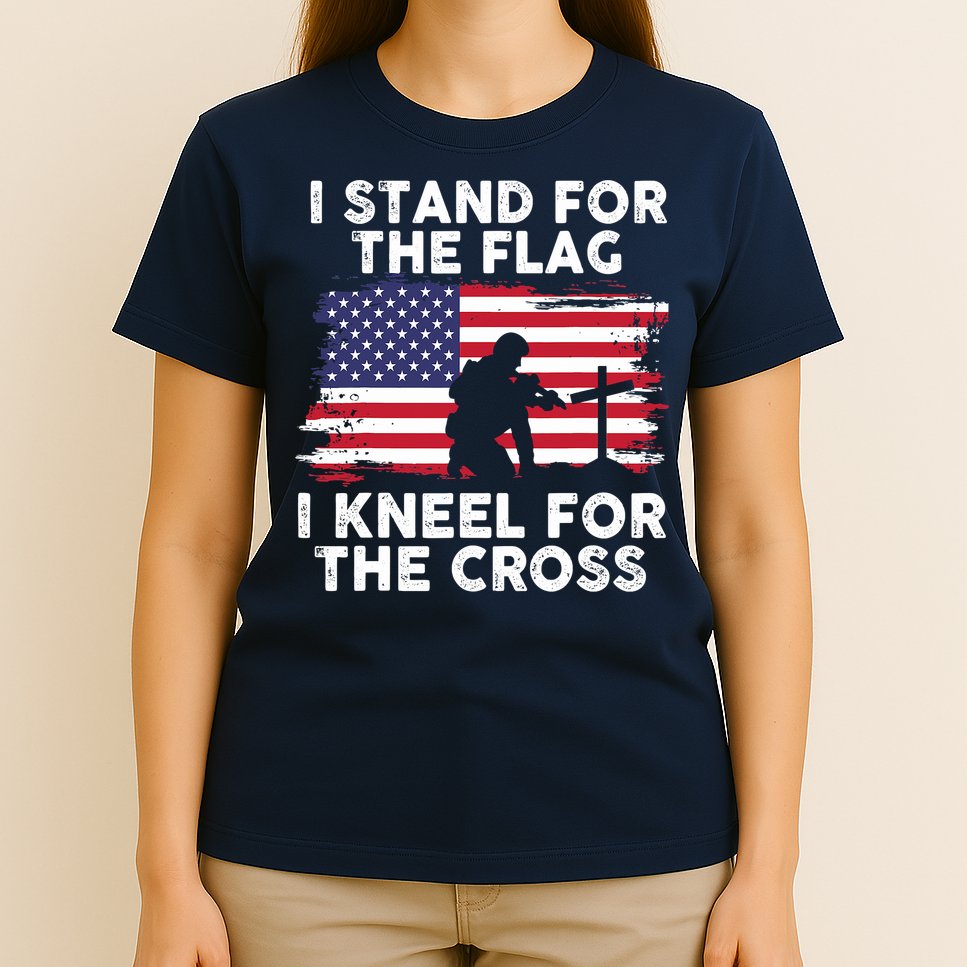 I Stand For The Flag Memorial Day For 4th Of July T-Shirt