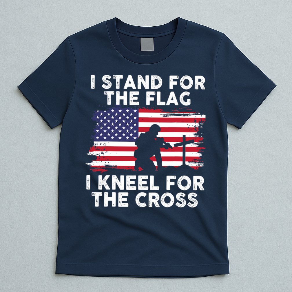 I Stand For The Flag Memorial Day For 4th Of July T-Shirt