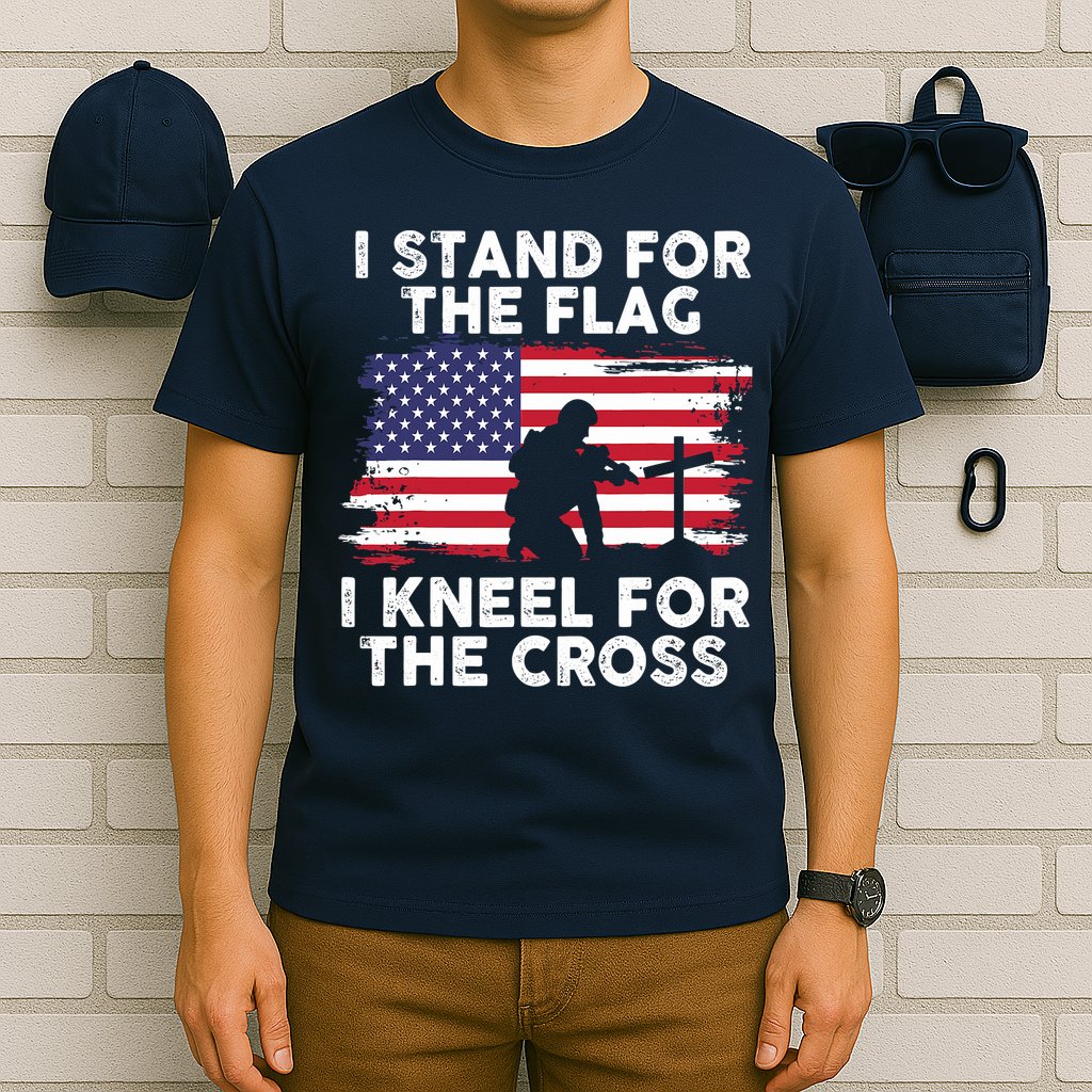 I Stand For The Flag Memorial Day For 4th Of July T-Shirt