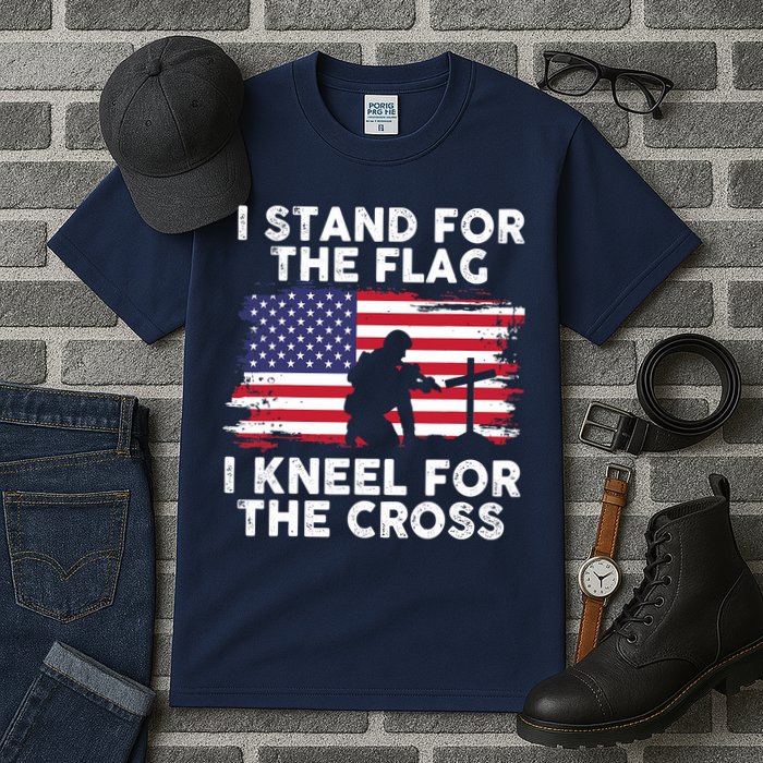 I Stand For The Flag Memorial Day For 4th Of July Tall T-Shirt