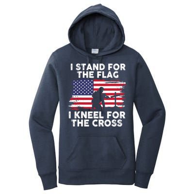 I Stand For The Flag Memorial Day For 4th Of July Women's Pullover Hoodie