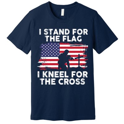 I Stand For The Flag Memorial Day For 4th Of July Premium T-Shirt