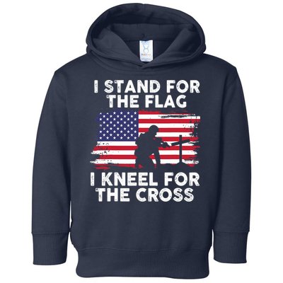 I Stand For The Flag Memorial Day For 4th Of July Toddler Hoodie
