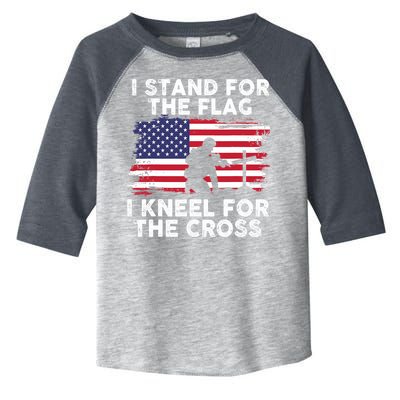 I Stand For The Flag Memorial Day For 4th Of July Toddler Fine Jersey T-Shirt