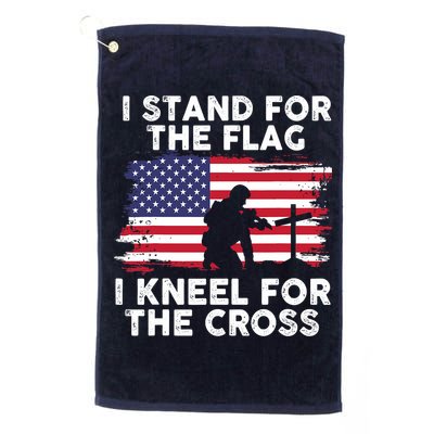 I Stand For The Flag Memorial Day For 4th Of July Golf Towel