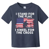 I Stand For The Flag Memorial Day For 4th Of July Toddler T-Shirt