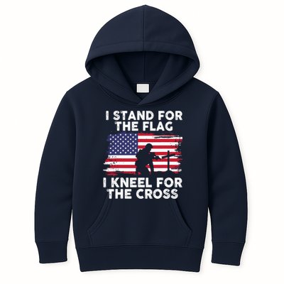 I Stand For The Flag Memorial Day For 4th Of July Kids Hoodie