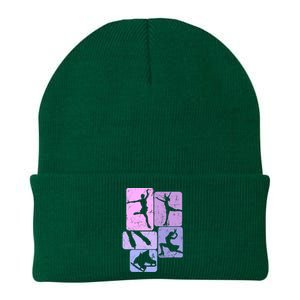 Ice Skating Figure Skater Girl Wo Knit Cap Winter Beanie