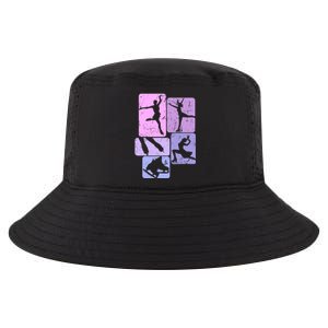 Ice Skating Figure Skater Girl Wo Cool Comfort Performance Bucket Hat