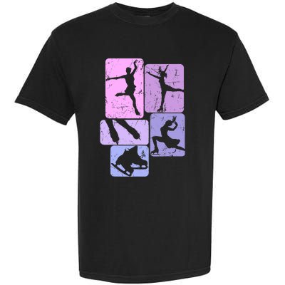 Ice Skating Figure Skater Girl Wo Garment-Dyed Heavyweight T-Shirt