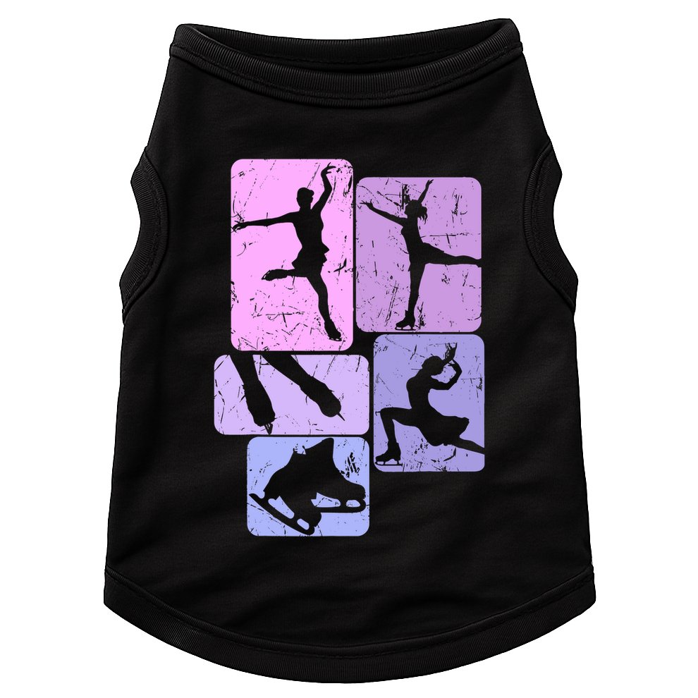 Ice Skating Figure Skater Girl Wo Doggie Tank