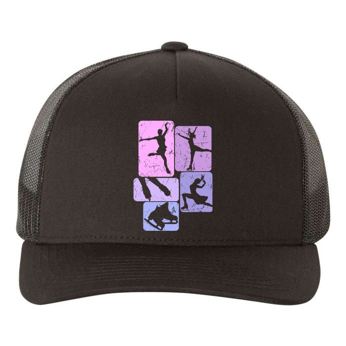 Ice Skating Figure Skater Girl Wo Yupoong Adult 5-Panel Trucker Hat