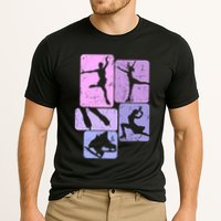 Ice Skating Figure Skater Girl Wo Cooling Performance Crew T-Shirt