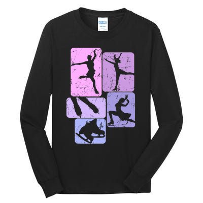 Ice Skating Figure Skater Girl Wo Tall Long Sleeve T-Shirt