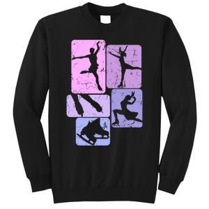 Ice Skating Figure Skater Girl Wo Tall Sweatshirt